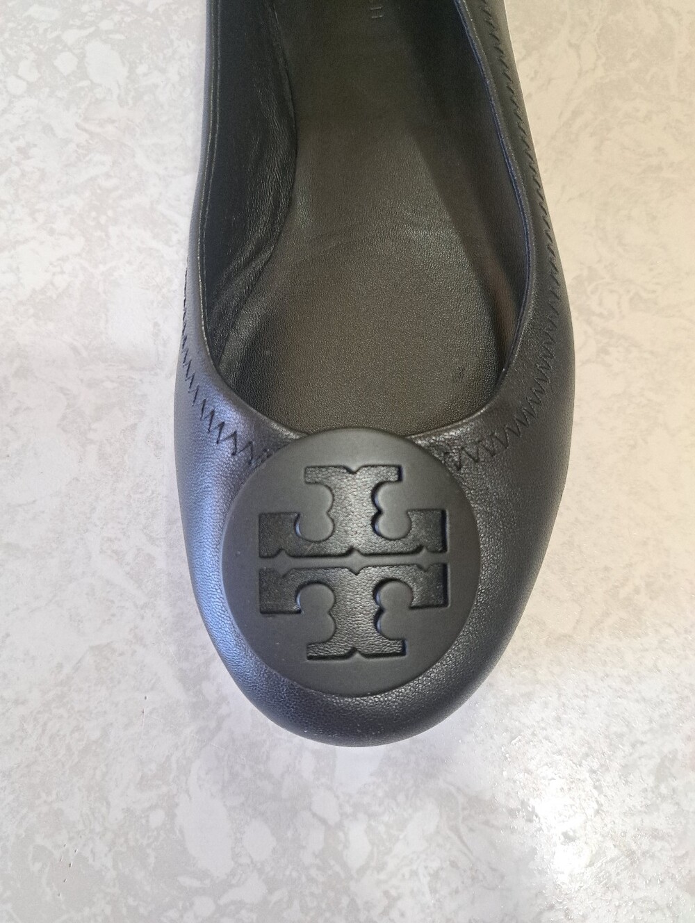 Tory Burch Black Ballet Flats